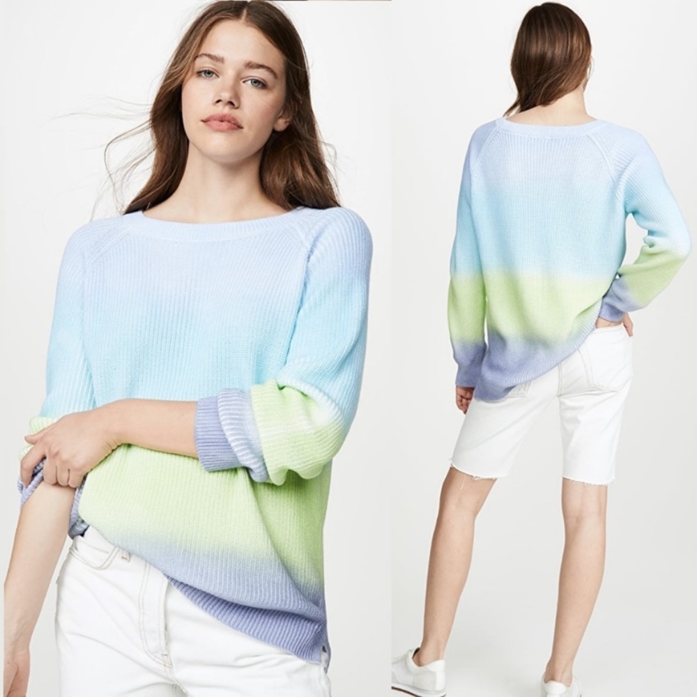 525 America shaker knit ombré sweater